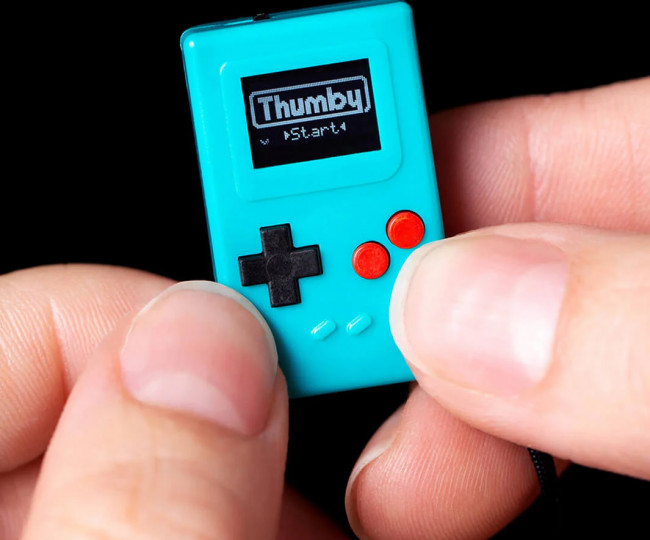 Брелок-міні-ігрова консоль-TinyCircuits Thumby